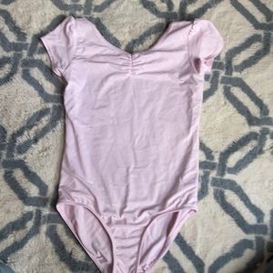 Girls pink leotard